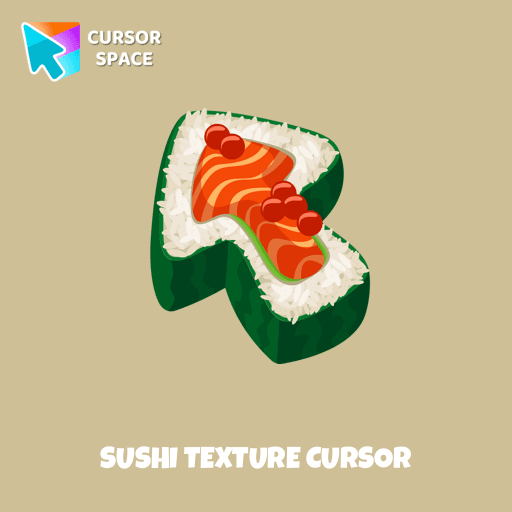 Sushi Texture cursor arrow cursor